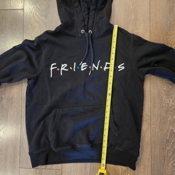 💥$10 ADD ON - FRIENDS The TV Show Women's Black Hoodie Sweater From H&M Size S - Picture 4 of 4